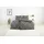 LEONIQUE Bettwäsche "Belle", grau (grau, creme), B/L: 135cm x 200cm, 1 Stk., 1 Stk., Renforcé, B/L: 80cm x 80cm, 2 Stk., Renforcé, Obermaterial: 100% Baumwolle, Bettwäsche, Bettwäsche, Renforcé Qualität, Reißverschluss