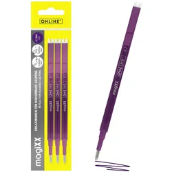 ONLINE® magiXX Gelschreiberminen 0.7 mm Lila