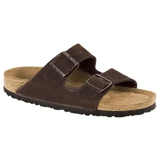 Birkenstock Arizona Weichbettung Naturleder geölt schmal habana 41