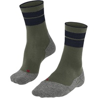 Falke Herren Wandersocken TK Stabilizing M SO Wolle antiblasen dick 1 Paar, Grün (Herb 7756), 42-43