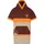 Wave Hawaii Regenponchos Unisex Rot/Orange S-M