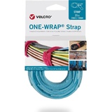 Velcro One Wrap® Strap 20mm x 150mm, 25 Stück, türkis