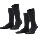 Esprit Basic Uni Socken 2er Pack Schwarz 43-46