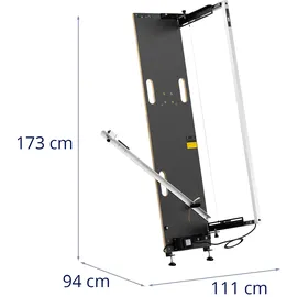 MSW Styroporschneider Styroporschneidegerät Standfuß 200 W 1300 mm inkl Draht