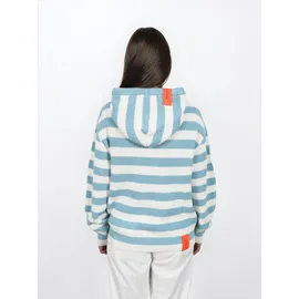 salzhaut Velozipee Kapuzenpullover Blau M