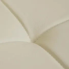 Mendler Esszimmerstuhl Orlando, Küchenstuhl Stuhl mit Armlehne, Kunstleder Chrom