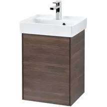 Villeroy & Boch Collaro Waschbeckenunterschrank Anschlag rechts 41 x 55 cm Arizona Oak