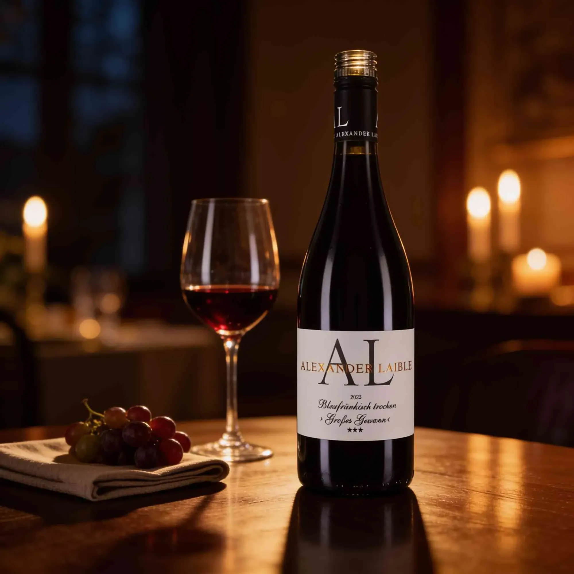 Weingut Alexander Laible 2023 Alexander Laible Blaufränkisch trocken Großes Gewann 3 Stern 2023 Lemberger Deutschland