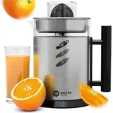 Balter ZP-03 Zitronenpresse Entsafter - 1L Tank, 120W, 2 Kegel Zitruspresse - Saftpresse - Juicer - Edelstahl, BPA Frei