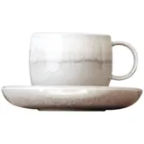 like. by Villeroy & Boch Perlemor Sand Kaffeetasse mit Untertasse 190 ml - DS