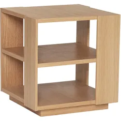Hübsch Interior - Merge Beistelltisch, 37 x 37 cm, Eiche