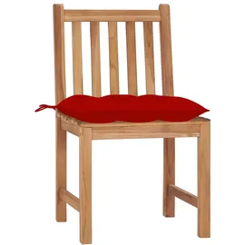 vidaXL Gartenstuhl 25 x 48 x 90 cm rot 8 St.