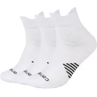 CAMANO Sport-Kurzsocke 3er Pack Schwarz/Weiß 39-42