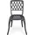 Natur24 Faenza Esszimmerstuhl 44 x 46 x 89 cm anthrazit 2 St.