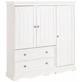 Home Affaire »Melissa, Kinderkleiderschrank«, Wäscheschrank,aus massivem Kiefer, mit Sockelleiste, Breite 138 cm