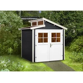 Weka Gartenhaus 226 2,05 x 2,09 m anthrazit