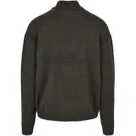 URBAN CLASSICS Rundhalspullover Schwarz 3XL