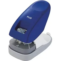 PLUS JAPAN Klammerloses Heftgerät blau