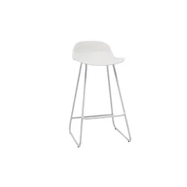 miliboo Design-Barhocker H65 cm Weiß