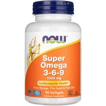 NOW Foods Super Omega 3-6-9 Kapseln 90 St.