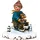 Hubrig Volkskunst GmbH Winterkind Schlittenfahrer 7 cm blau/bunt