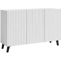 Livetastic Sideboard Phuket ca. 120x78 cm Weiß