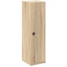 vidaXL Badezimmerschrank mit Rollenhalter 20 x 72 x 22 cm Braun
