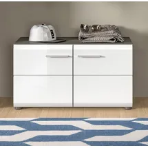 INOSIGN Rumba 80 x 44 x 37 cm hochglänzend / weiß