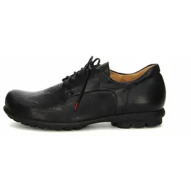THINK! KONG chromfrei gegerbte nachhaltige Halbschuhe, SCHWARZ 0000