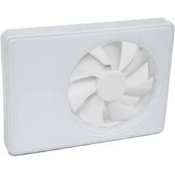 Vink Duka smart fan ventilator fugt/tidsstyret, Ø100/125 mm, hvid, Ventilator