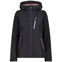 CMP WOMAN JACKET FIX HOOD antracite (U423) 34