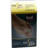 Bort PediSoft Zehenspreizer mit Ballenschutz tran.