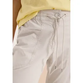 Cecil Mid Waist Slim Leg Hose im Washed-Look grain beige S - S / 28L