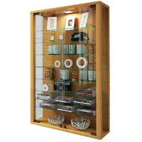 VCM Glasvitrine hängend Vitrine Glas mit ESG-Sicherheitsglas Maße: cm