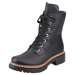Schnürstiefelette, mit kräftiger Profilsohle, Gr. 43, schwarz, , 79606641-43