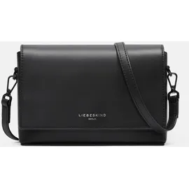 Liebeskind Berlin - Mittelgroße Crossbody Bag aus Schafsleder - schwarz -