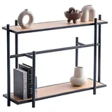 JVmoebel Moderner Konsolentisch 35 x 80 x 110 cm Schwarz