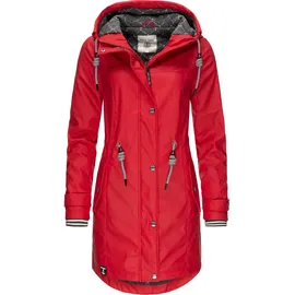 Peak Time Regenjacke Damen Rot XS