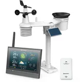Bresser MeteoChamp HD WLAN-Wetter-Center 7-in-1 mit verschiedenen Anzeige-Modi