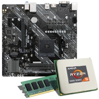 AMD Ryzen 5 5600G / ASUS Prime A520M-K Mainboard Bundle / 16GB | CSL PC Aufrüstkit | AMD Ryzen 5 5600G 6X 3900 MHz, 16GB DDR4-RAM, GigLAN, M.2 Port, USB 3.2 Gen1 | Aufrüstset | PC Tuning Kit
