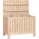 Gartenbox Auflagenbox Holztruhe Auflagentruhe Kiefer Kissenbox Gartentruhe DE