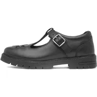 Hush Puppies Fiona Senior Schuluniform-Schuh, Schwarz, 38 EU - 38 EU