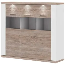 Highboard   Toulon ¦ holzfarben ¦ Maße (cm): B: 146 H: 131 T: 42.0