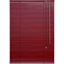LIEDECO Jalousie LIEDECO "Aluminium-Jalousie" Gr. 27, rot (bordeaux), B:200cm H:160cm, Jalousien, Aluminium
