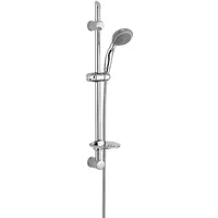 Evenes Brausethermostat-Set Ellu Brausestange 600 mm, Handbrause Ø 90