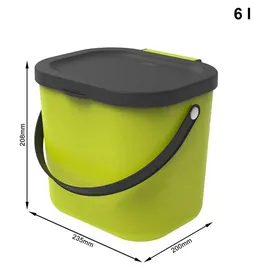Rotho Albula 6 l lime green