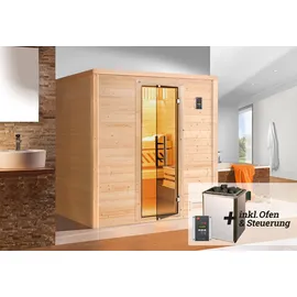 Weka Bergen 7,5 kW Ofen + ext. Steuerung + Glastür