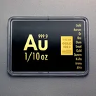 Goldbarren 1/10oz Au International (Motivbox)