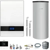 Buderus Logaplus Paket W50 weiß mit Regelung BC400, RC220