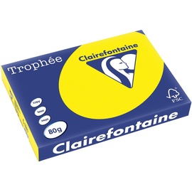Clairefontaine Trophée A3 80 g/m2 500 Blatt kanariengelb